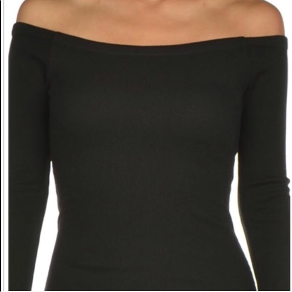 Brand New 🔥Black Off Shoulder Bodycon Dress 👗 - Picture 5 of 6